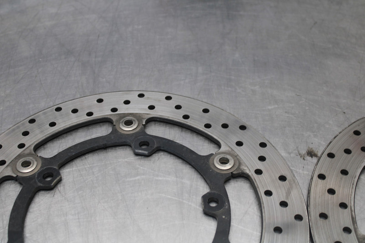 15-17 YAMAHA FJ09 FRONT LEFT RIGHT BRAKE ROTORS DISCS BB906