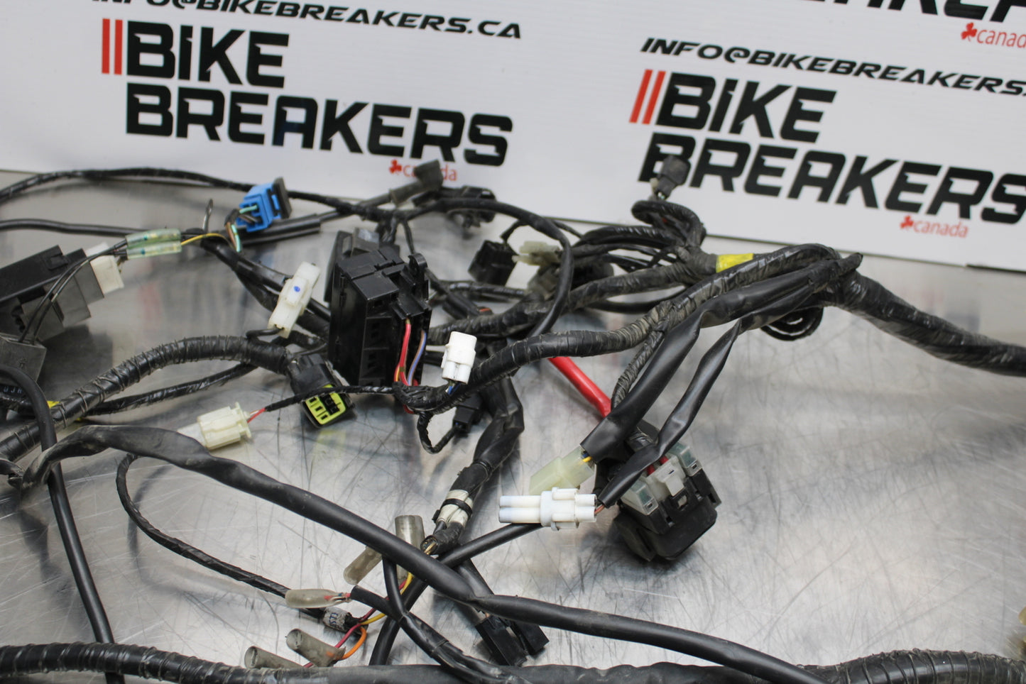 09 YAMAHA ROYAL STAR XVZ1300TF VENTURE MAIN ENGINE WIRING HARNESS BB151