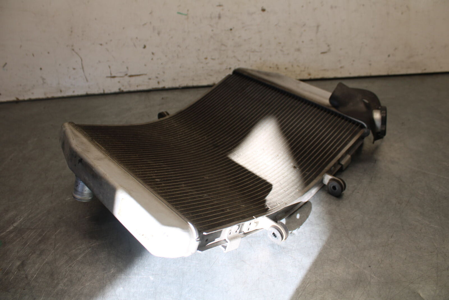 09-12 KAWASAKI NINJA ZX6R ENGINE RADIATOR MOTOR COOLER COOLING RADIATER BB698