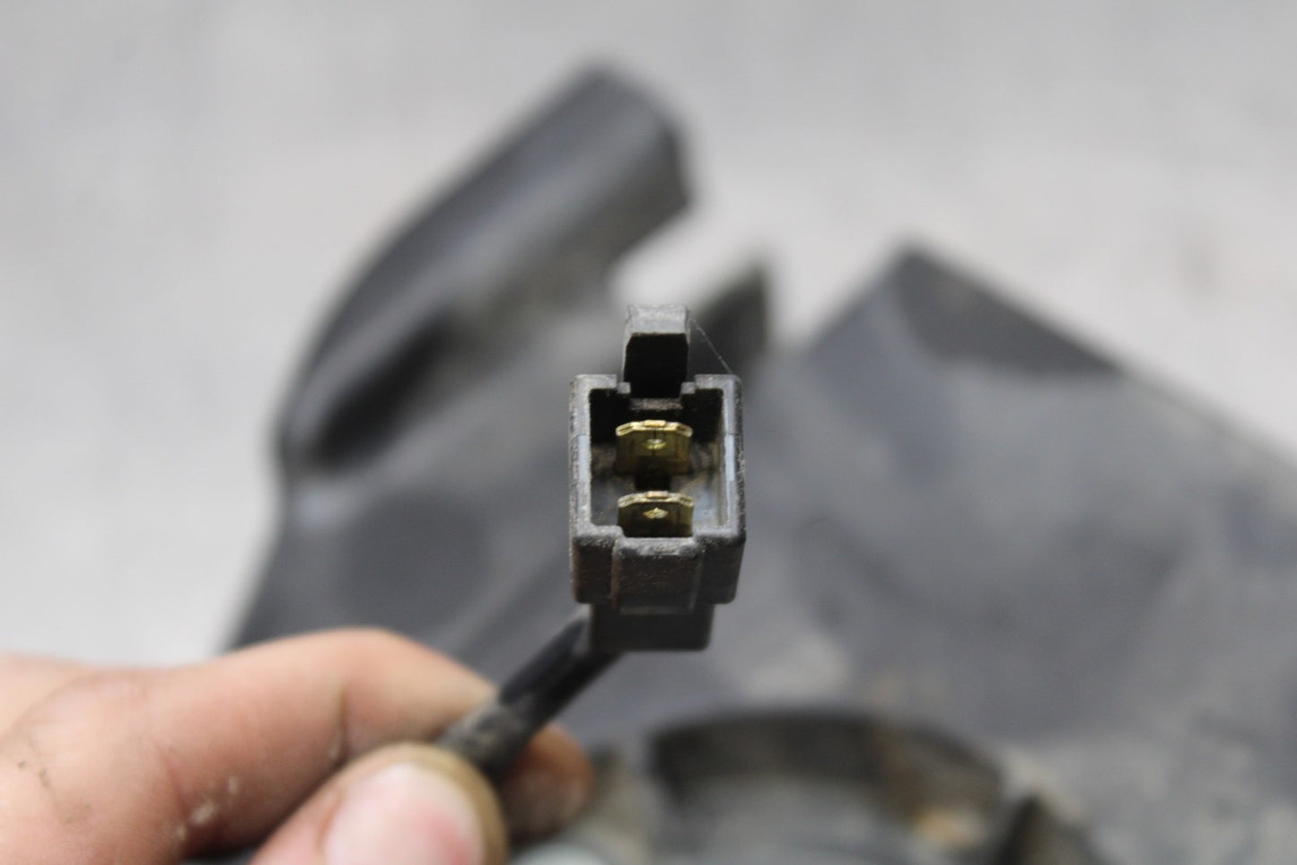 13-17 KAWASAKI NINJA 300 EX300 ABS ENGINE RADIATOR COOLING FAN BB187