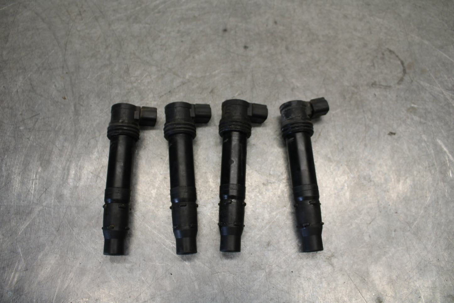 03-04 KAWASAKI NINJA ZX6RR IGNITION COILS COIL SPARK PLUG CAPS BB684