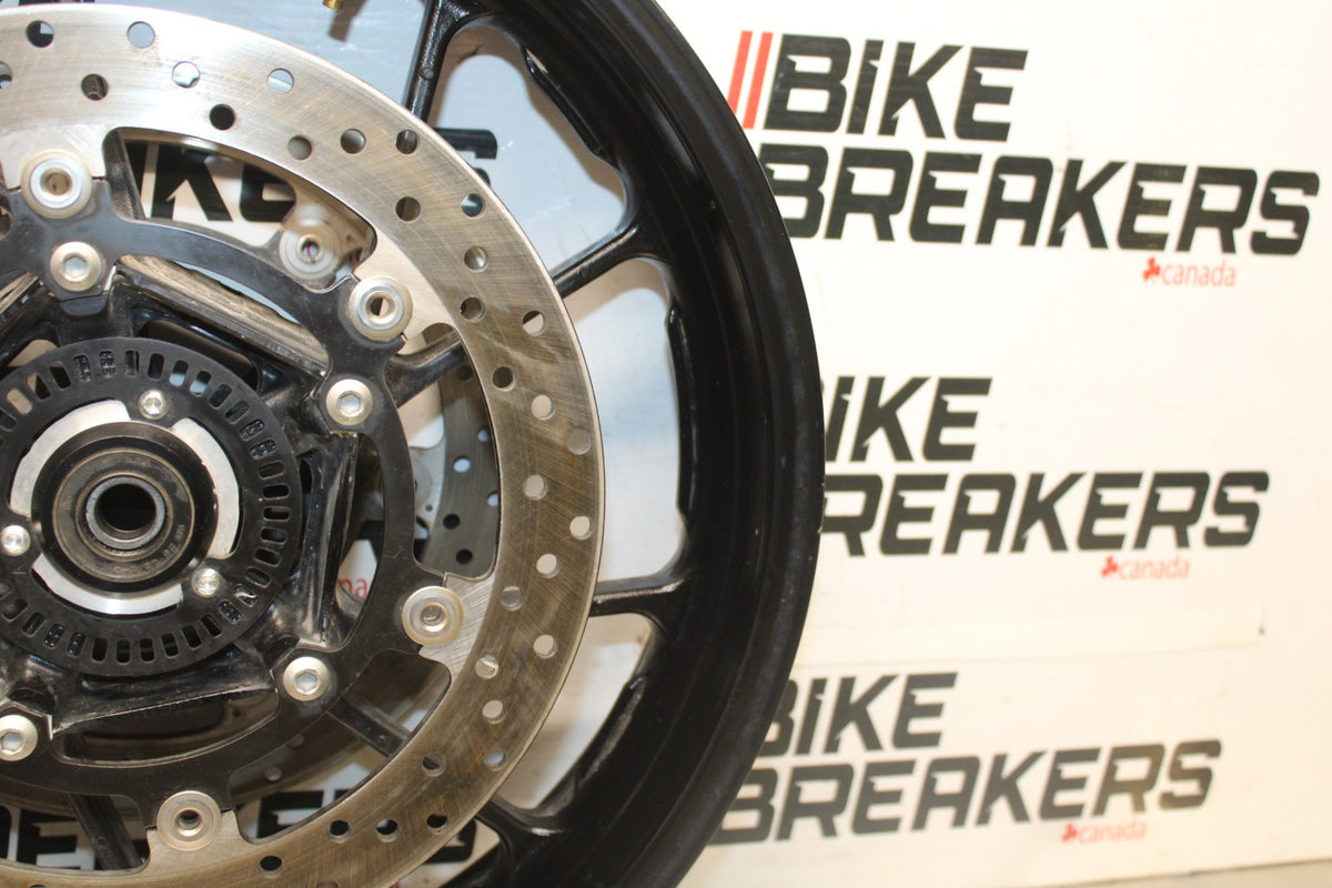 22-25 YAMAHA YZF R7 FRONT WHEEL FRONT RIM & ROTORS BB940