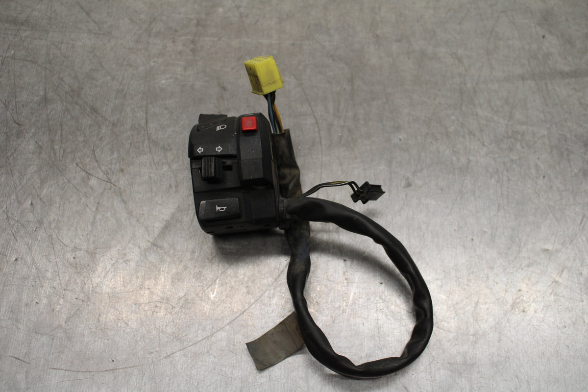 08-10 SUZUKI GSXR 600 LEFT CLIP ON HANDLE HORN SIGNALS SWITCH SWITCHES BB753