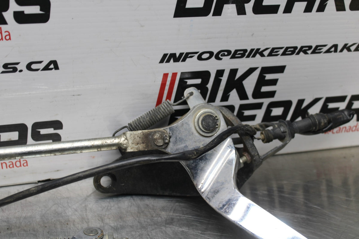 09 HONDA SHADOW 750 VT750 C2 REAR BACK BRAKE LINK LINKAGE PEDAL BB809