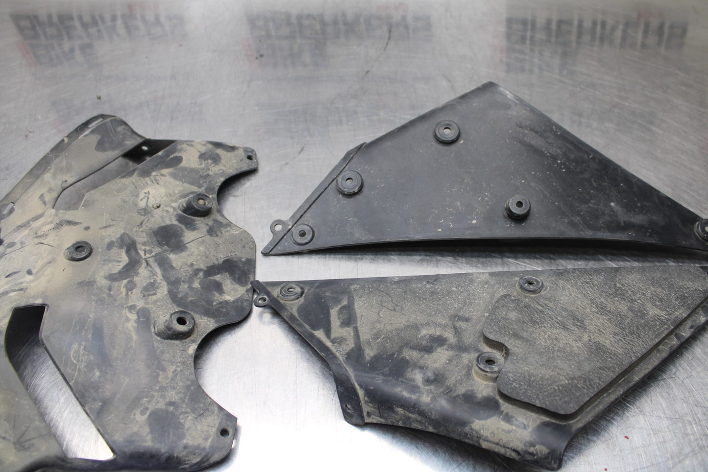 07-08 KAWASAKI NINJA ZX6R LOWER FRONT UPPER INNER HEADLIGHT COWL FAIRING  BB203