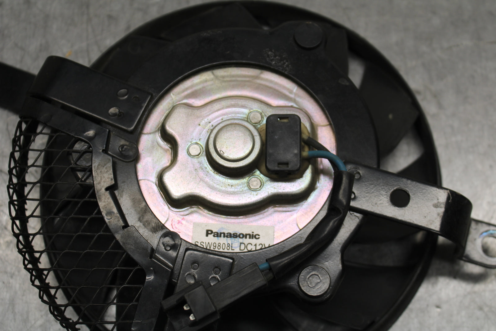 06-07 SUZUKI GSXR750 ENGINE RADIATOR COOLING FAN BB123