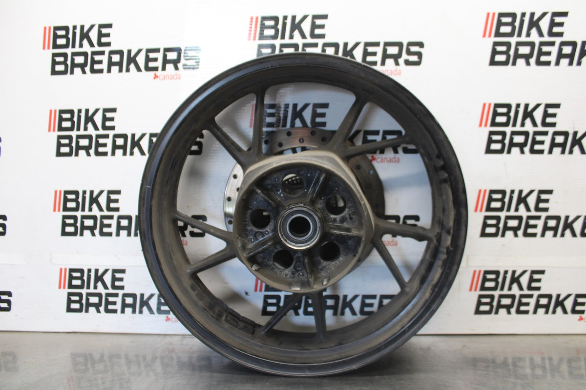 19 BMW F750GS REAR WHEEL BACK RIM & ROTOR BB938