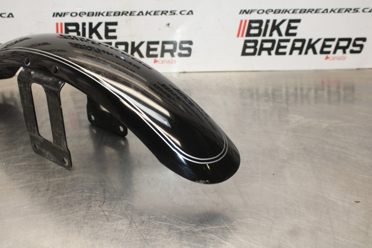 09 HARLEY-DAVIDSON SPORTSTER 1200 CUSTOM XL1200C FRONT WHEEL FENDER BB776