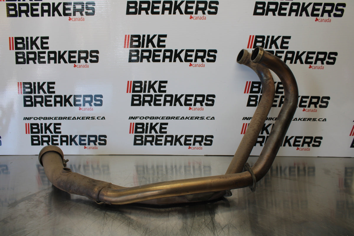 06-12 BMW F800ST EXHAUST HEADER PIPES MANIFOLD BB144
