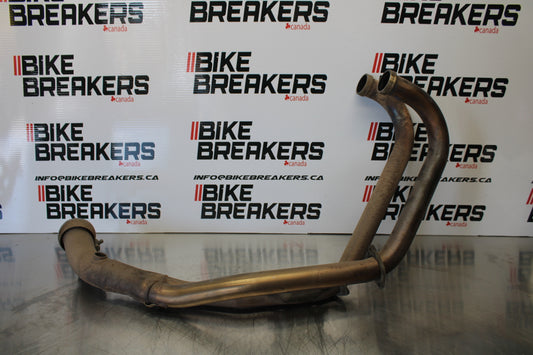 06-12 BMW F800ST EXHAUST HEADER PIPES MANIFOLD BB144