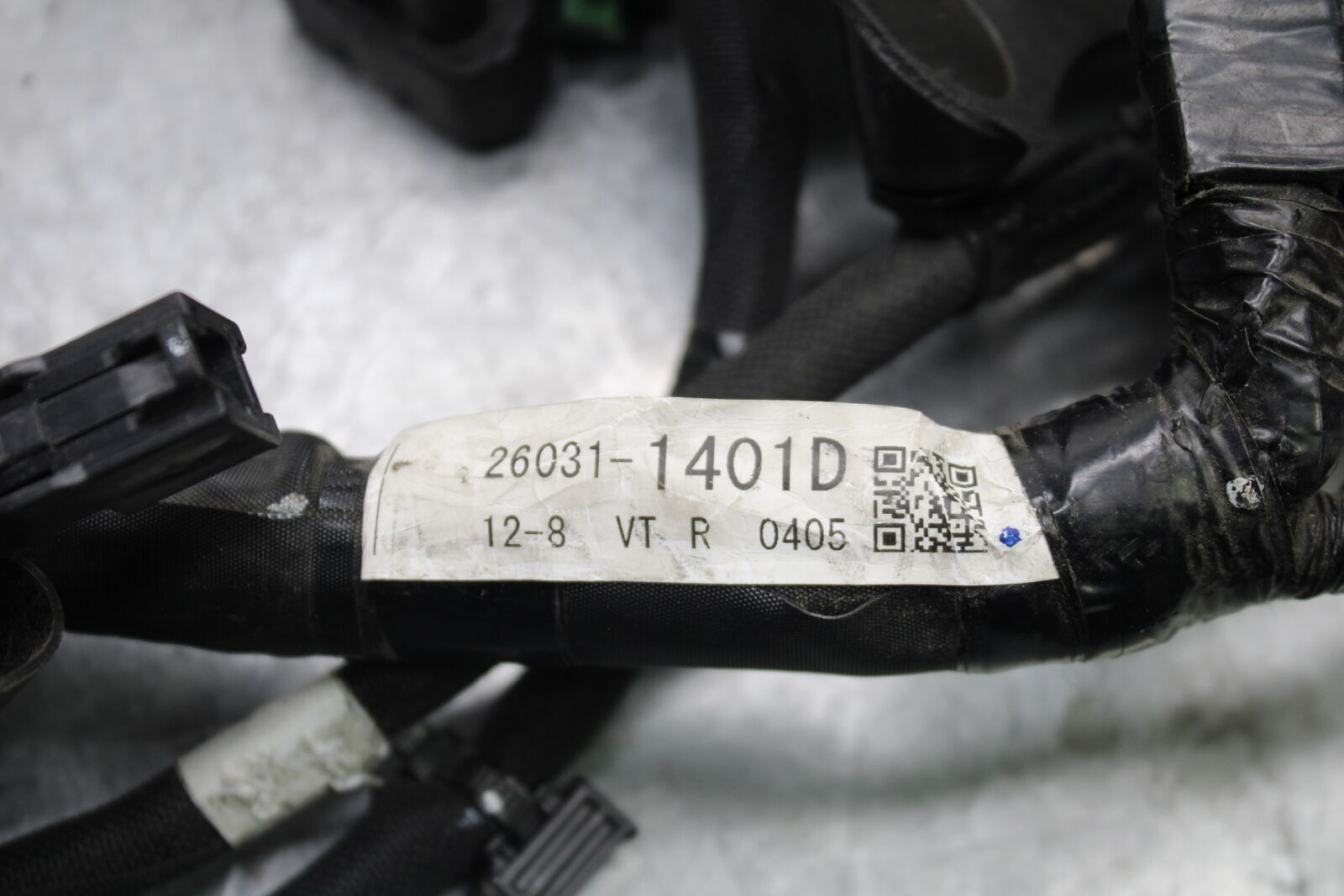 13-18 KAWASAKI NINJA ZX6R MAIN ENGINE WIRING HARNESS WIRE LOOM 26031-1548 BB682