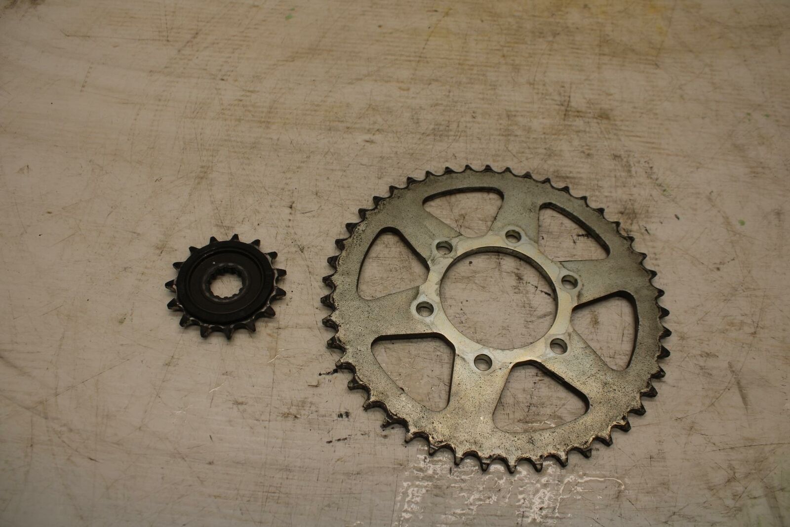 11-12 KAWASAKI NINJA 400 EX400 C REAR FRONT SPROCKET BB358