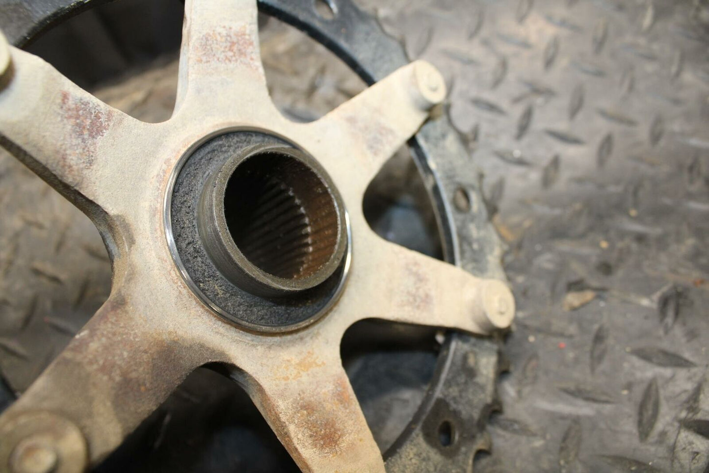 2004 Yamaha Banshee 350 YFZ350 FRONT REAR SPROCKET & HUB  BB232