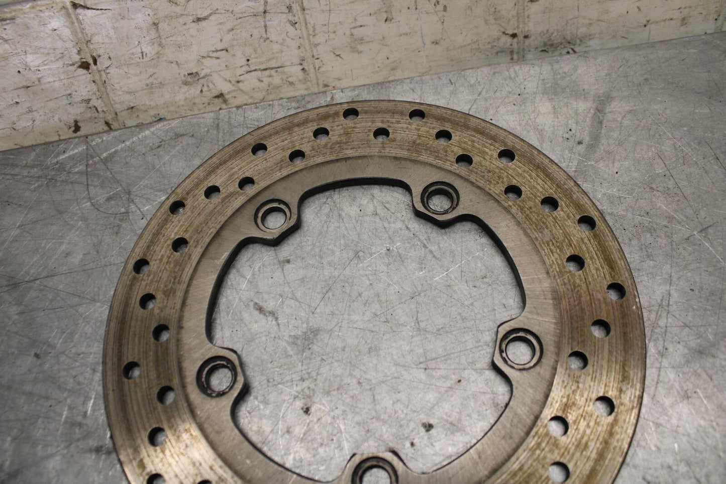 2007 Yamaha YZF R1 REAR ROTOR BACK BRAKE DISC 5SL-2582W-00-00 BB523