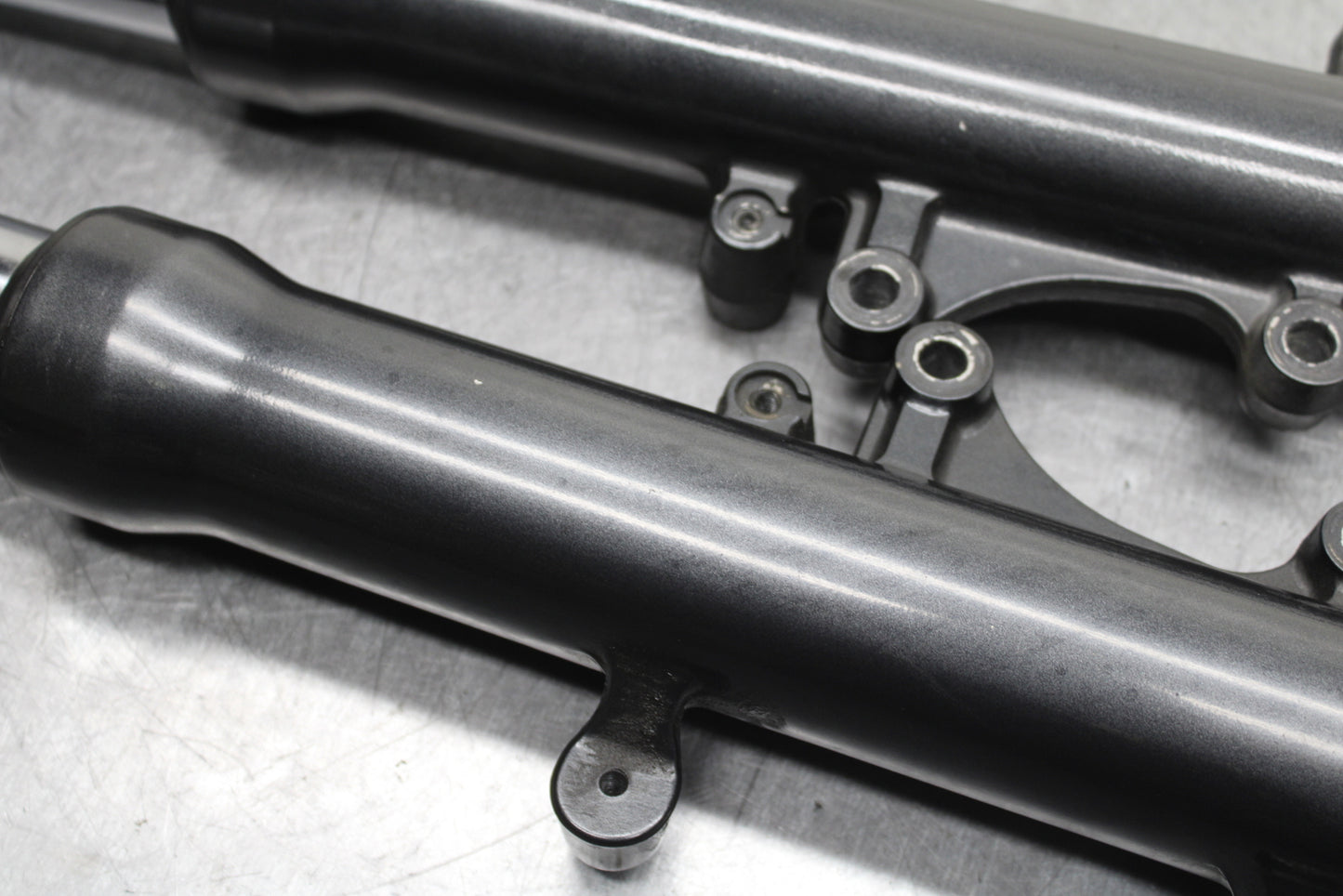 00-02 KAWASAKI NINJA ZX6R FRONT FORKS SHOCK SUSPENSION SET PAIR BB750