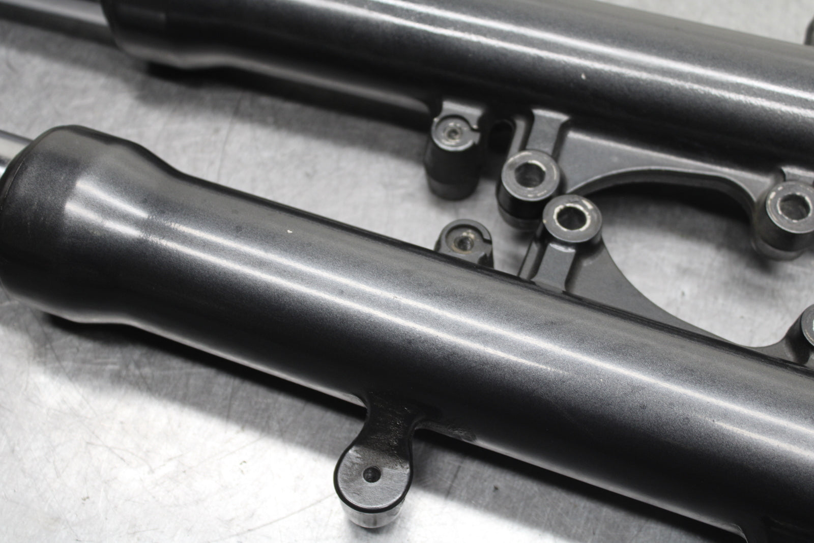 00-02 KAWASAKI NINJA ZX6R FRONT FORKS SHOCK SUSPENSION SET PAIR BB750