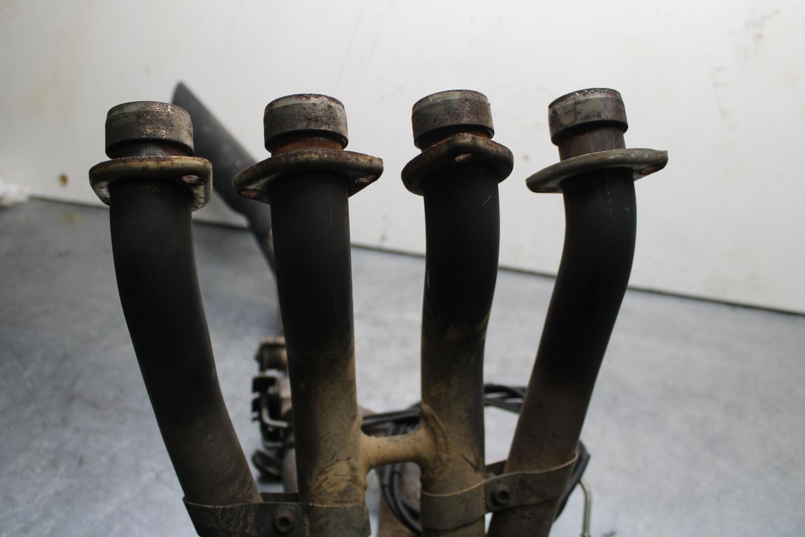 2007 Suzuki GSXR750 FULL EXHAUST SYSTEM HEADERS PIPE MUFFLER 14100-02H10 BB613