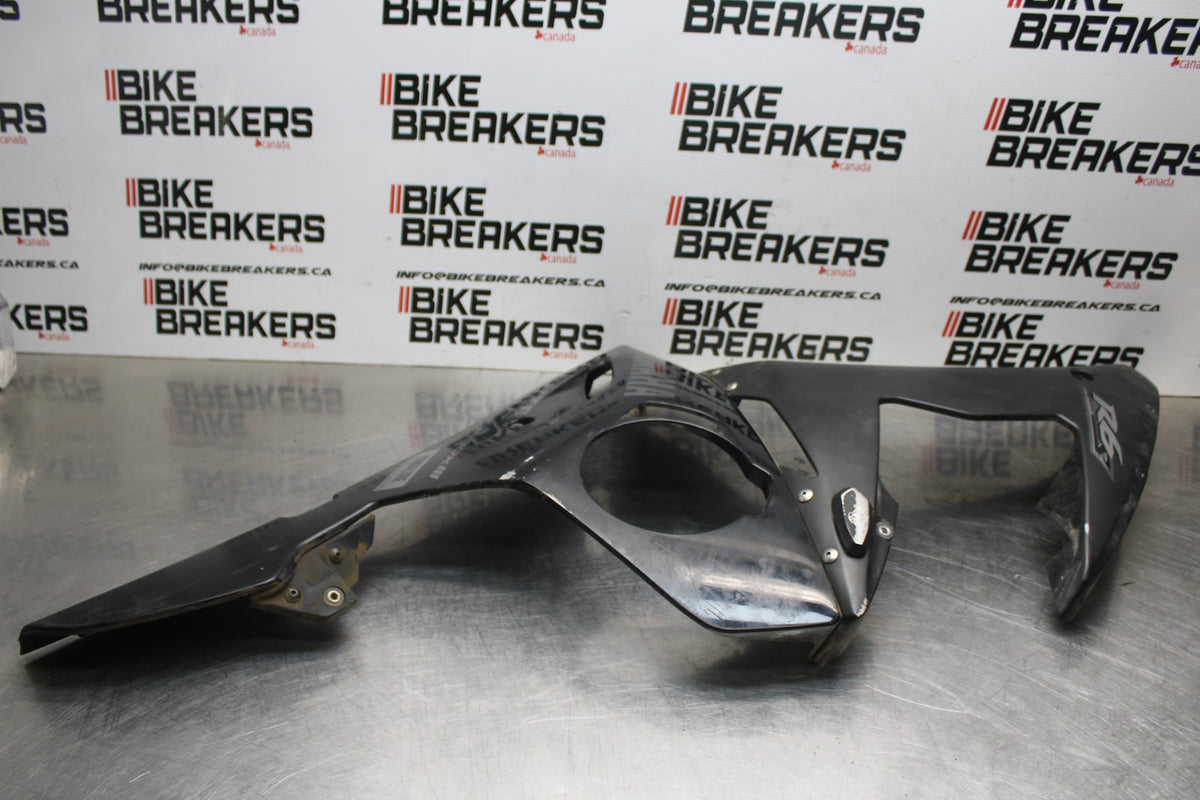 08-09 YAMAHA YZF R6S LEFT LOWER MID UPPER SIDE FAIRING COWL BB796