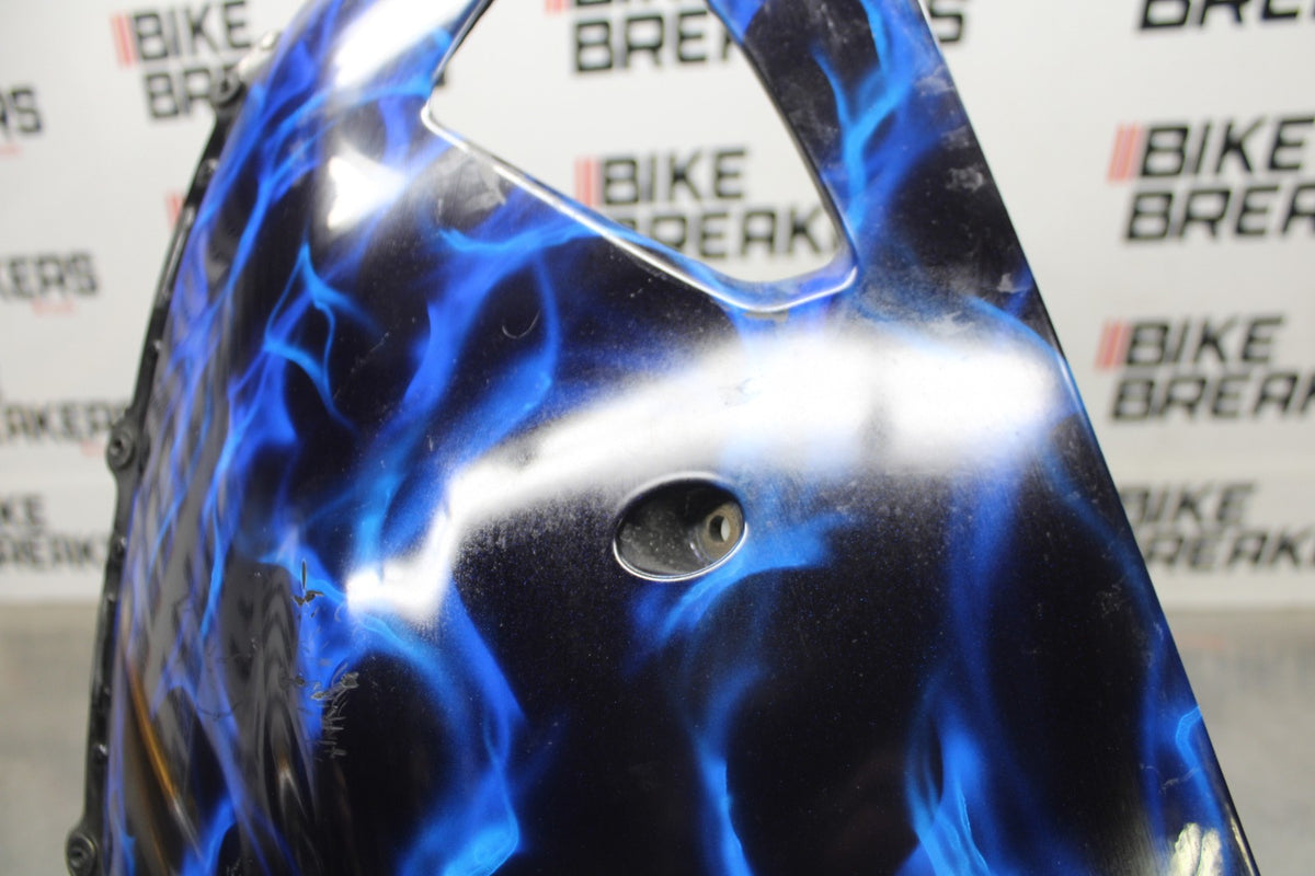 08 KAWASAKI NINJA ZX10R RIGHT LOWER BOTTOM BELLY SIDE FAIRING COWL  BB932