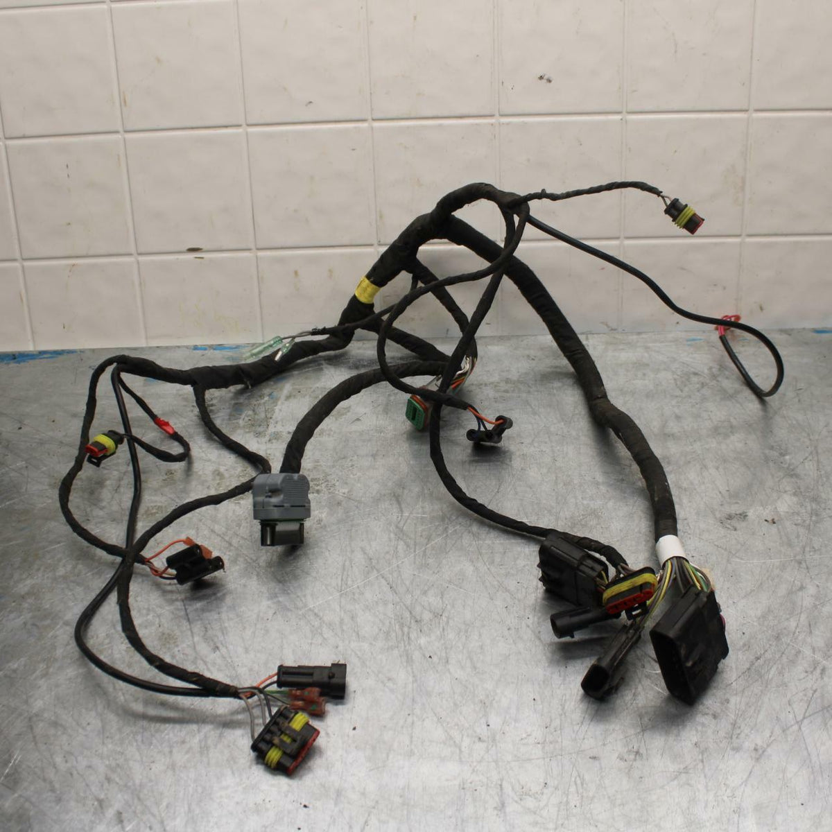 10-12 CAN AM SPYDER RT HEADLIGHT WIRE WIRING HARNESS LOOM 710-001-614 BB415