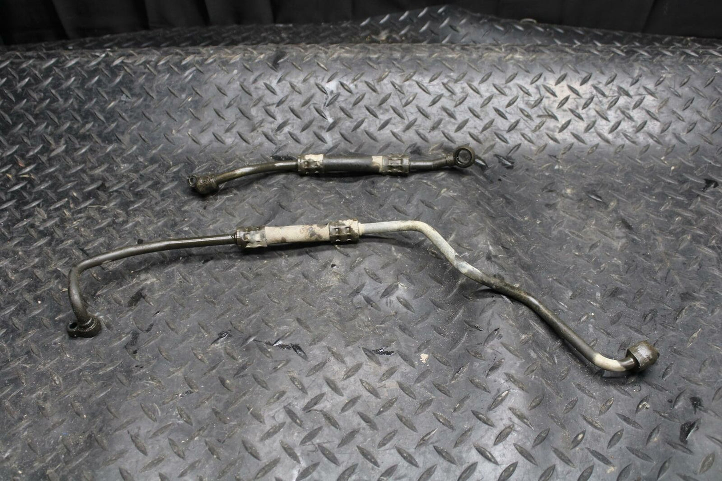 03-06 SUZUKI QUADSPORT Z400 OIL HOSES LINES  PIPES SET PAIR 16460-07G10  BB207
