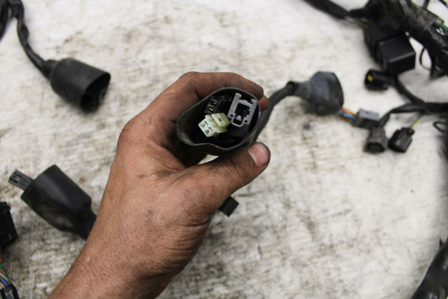 13-18 KAWASAKI NINJA ZX6R MAIN  WIRING HARNESS MOTOR WIRE LOOM 26031-1548  BB311