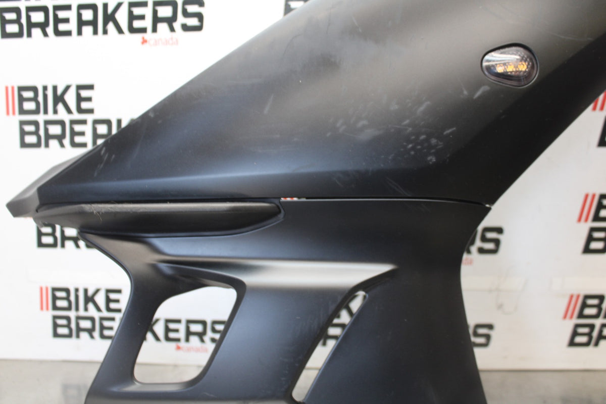 23 YAMAHA YZF R3 RIGHT LOWER MID UPPER SIDE FAIRING COWL  BB003