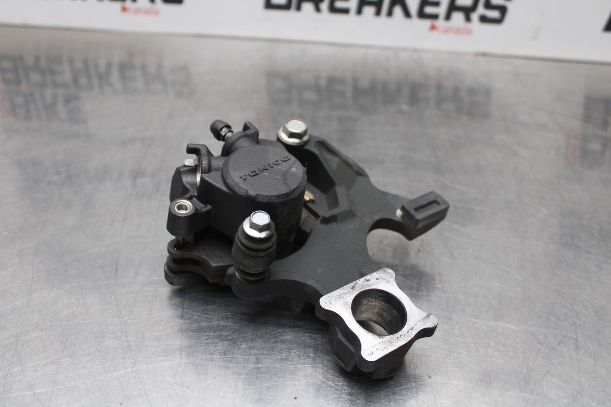 08-10 SUZUKI GSXR 600 REAR BACK BRAKE CALIPER W MOUNT BRACKET BB202