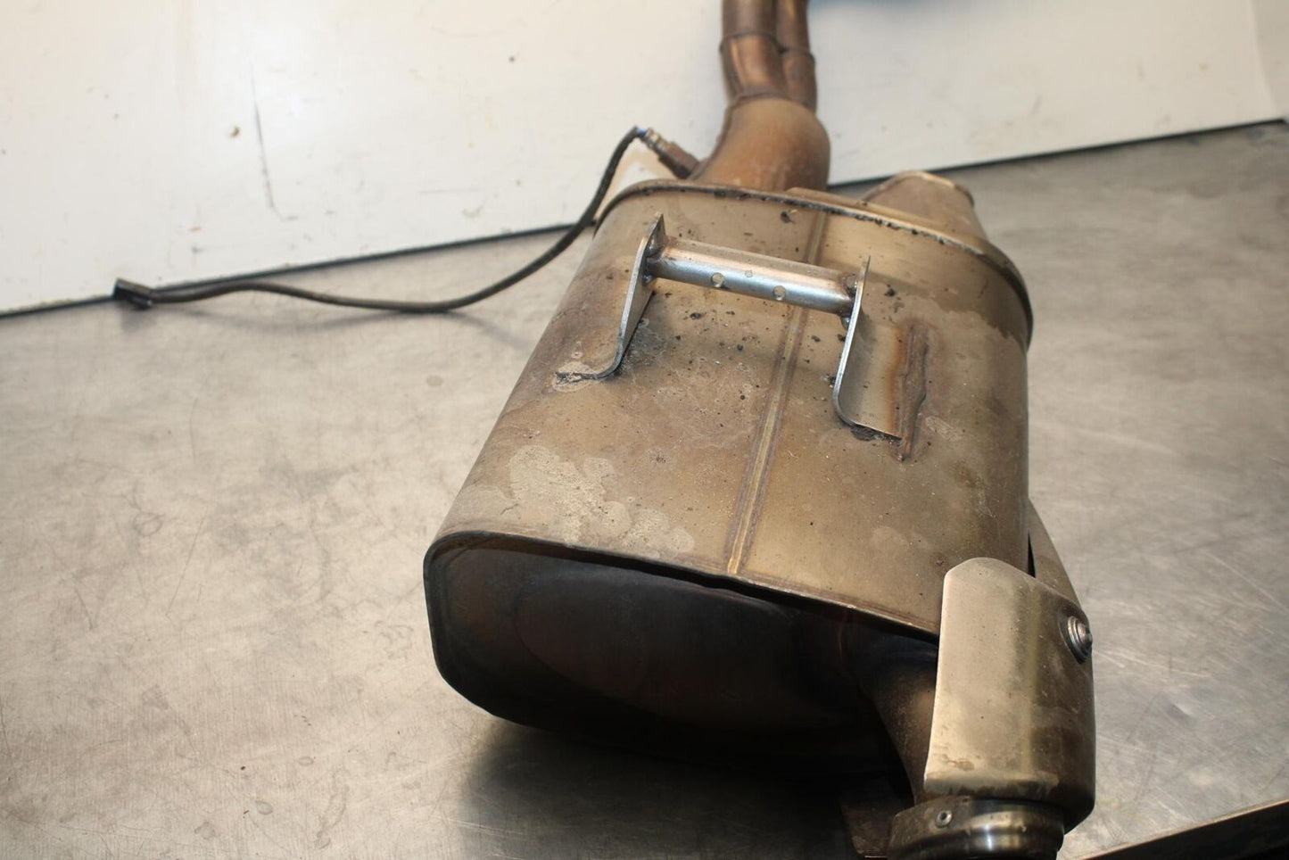 12-17 KAWASAKI ER-6N Z650 FULL EXHAUST SYSTEM HEADERS PIPE MUFFLER  BB607