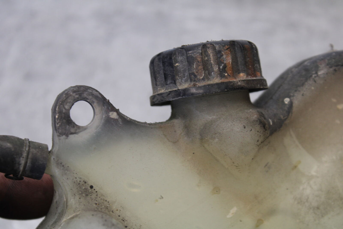 09-12 KAWASAKI NINJA ZX6R ZX600R COOLANT WATER TANK RESERVOIR 43078-0057 BB656