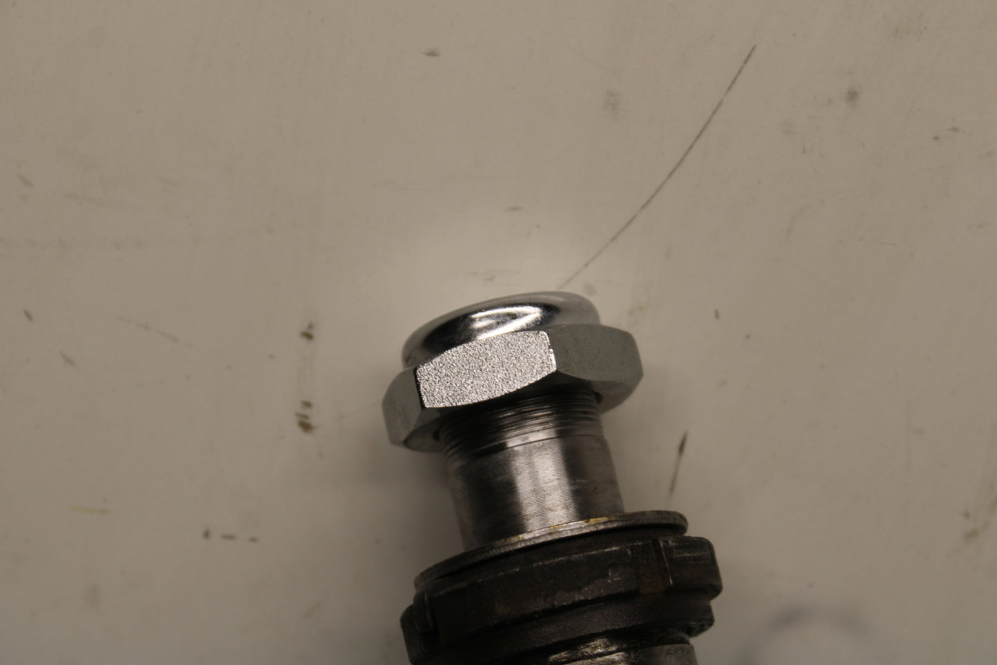 03-08 KAWASAKI VULCAN 1600 FRONT FORKS CLAMP LOWER TRIPLE TREE STEM BB123