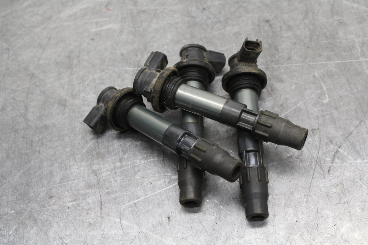 08-10 SUZUKI GSXR 600 IGNITION COILS COIL SPARK PLUG CAPS  BB721