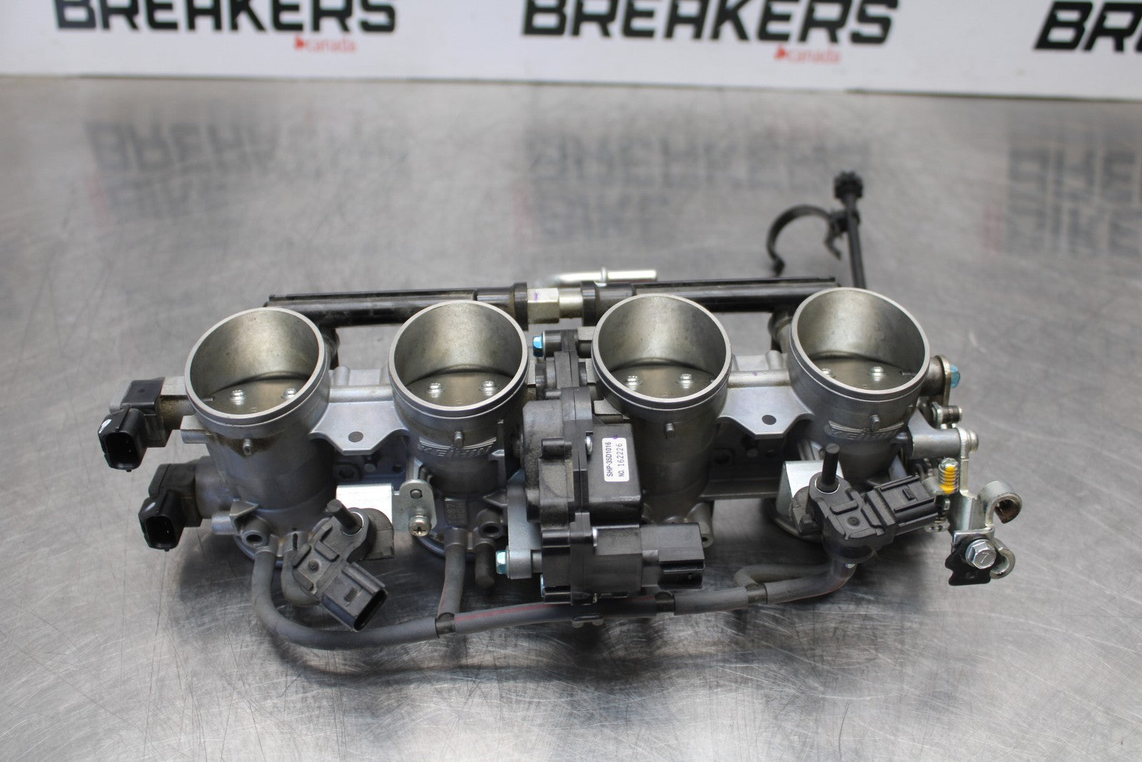 21-23 KAWASAKI NINJA ZX6R MAIN FUEL INJECTORS / THROTTLE BODIES BB179