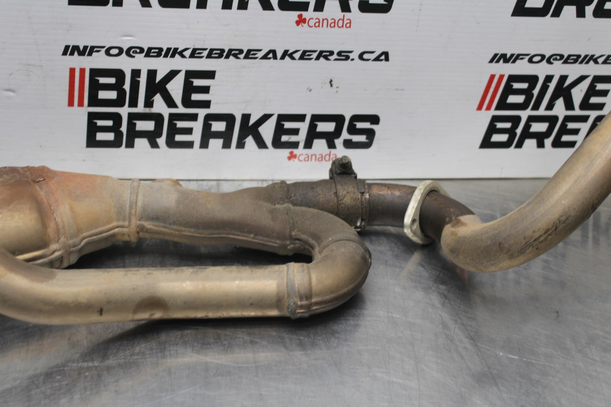 17-24 SUZUKI SV650 EXHAUST HEADER PIPES MANIFOLD BB829
