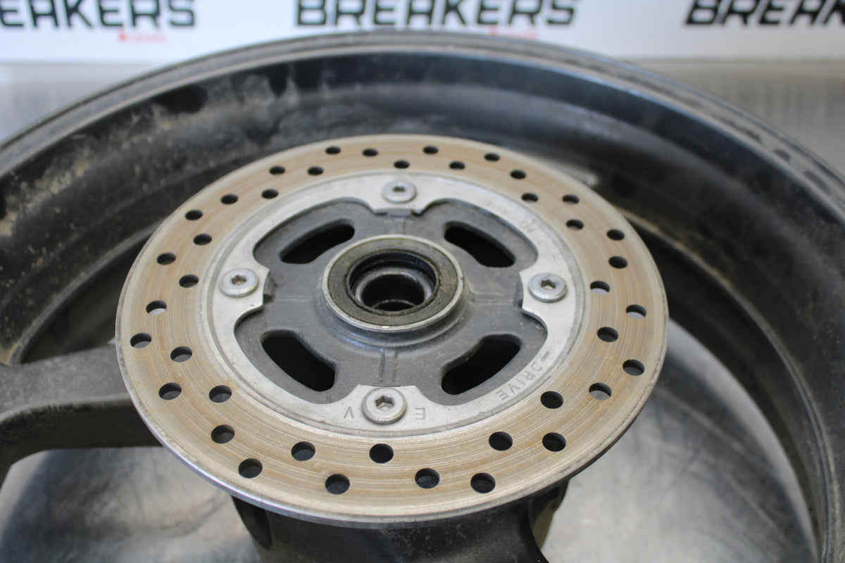 05-06 HONDA CBR600RR REAR WHEEL BACK RIM & ROTOR BB159