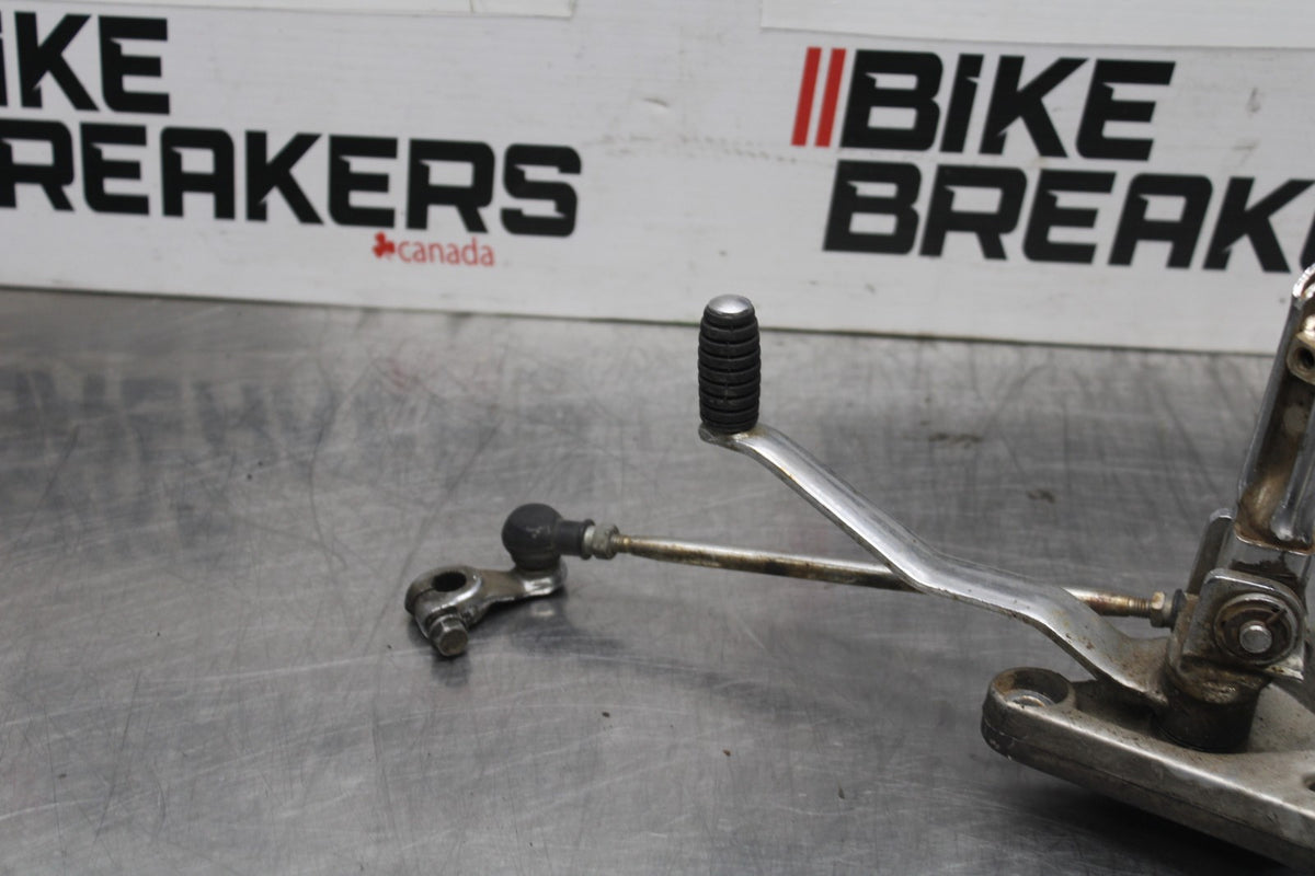 84 HONDA INTERCEPTOR 1000 VF1000F LEFT REARSET REAR SET FOOT PEG W SHIFTER BB878