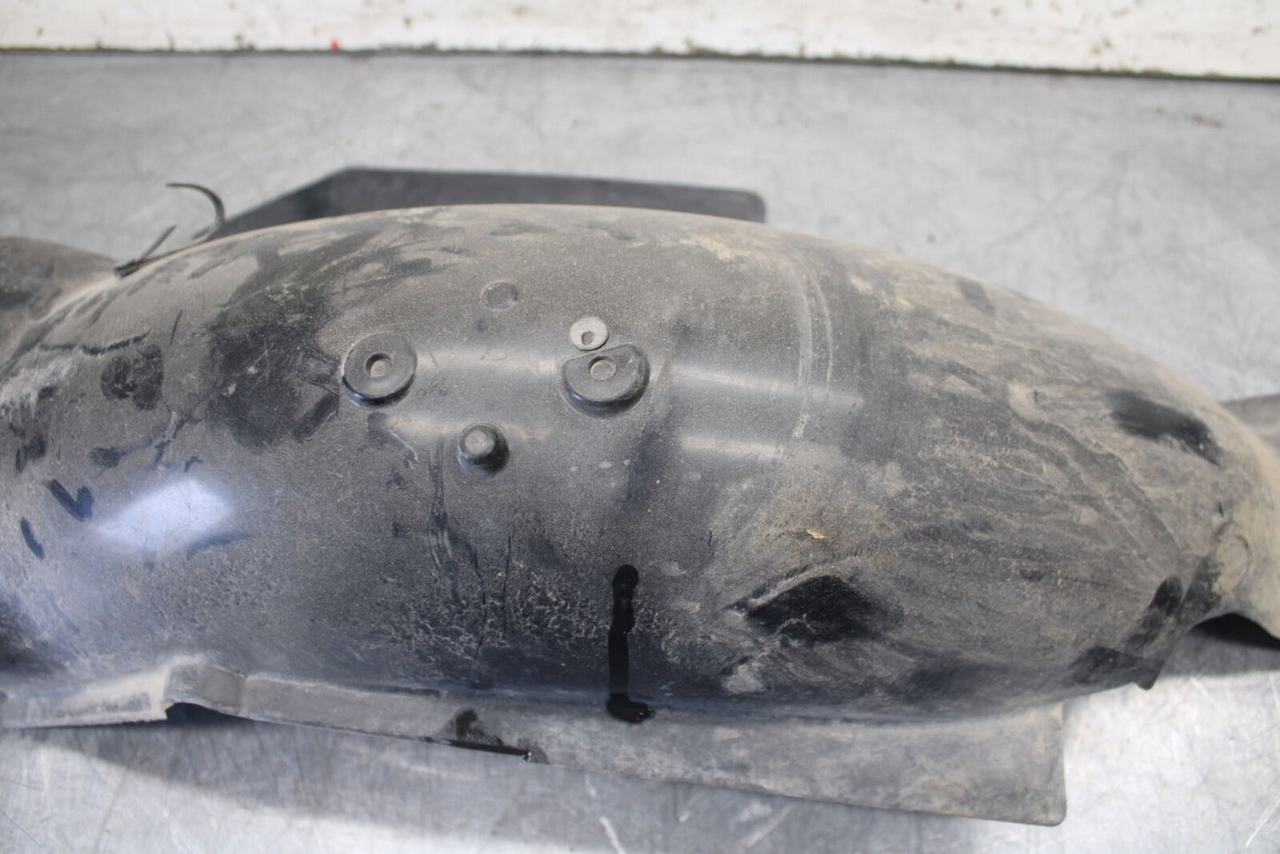 08-18 KAWASAKI KLR650 REAR BACK TAIL UNDERTAIL FAIRING COWL FENDER BB707