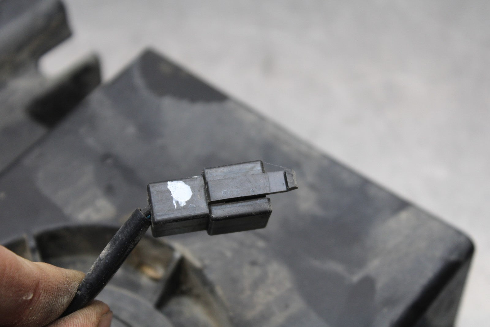 13-17 KAWASAKI NINJA 300 EX300 ABS ENGINE RADIATOR COOLING FAN BB187