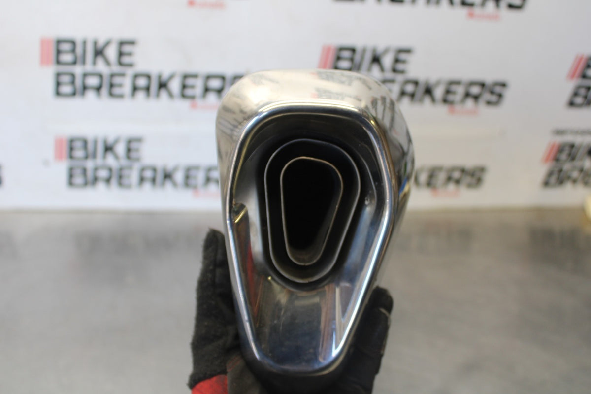 20-22 KAWASAKI NINJA ZX6R EXHAUST PIPE MUFFLER SLIP ON CAN SILENCER BB749
