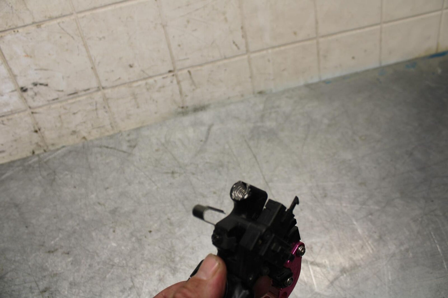 2008 Kawasaki Ninja ZX10R ZX1000E CLUTCH PERCH MOUNT WITH LEVER  BB524