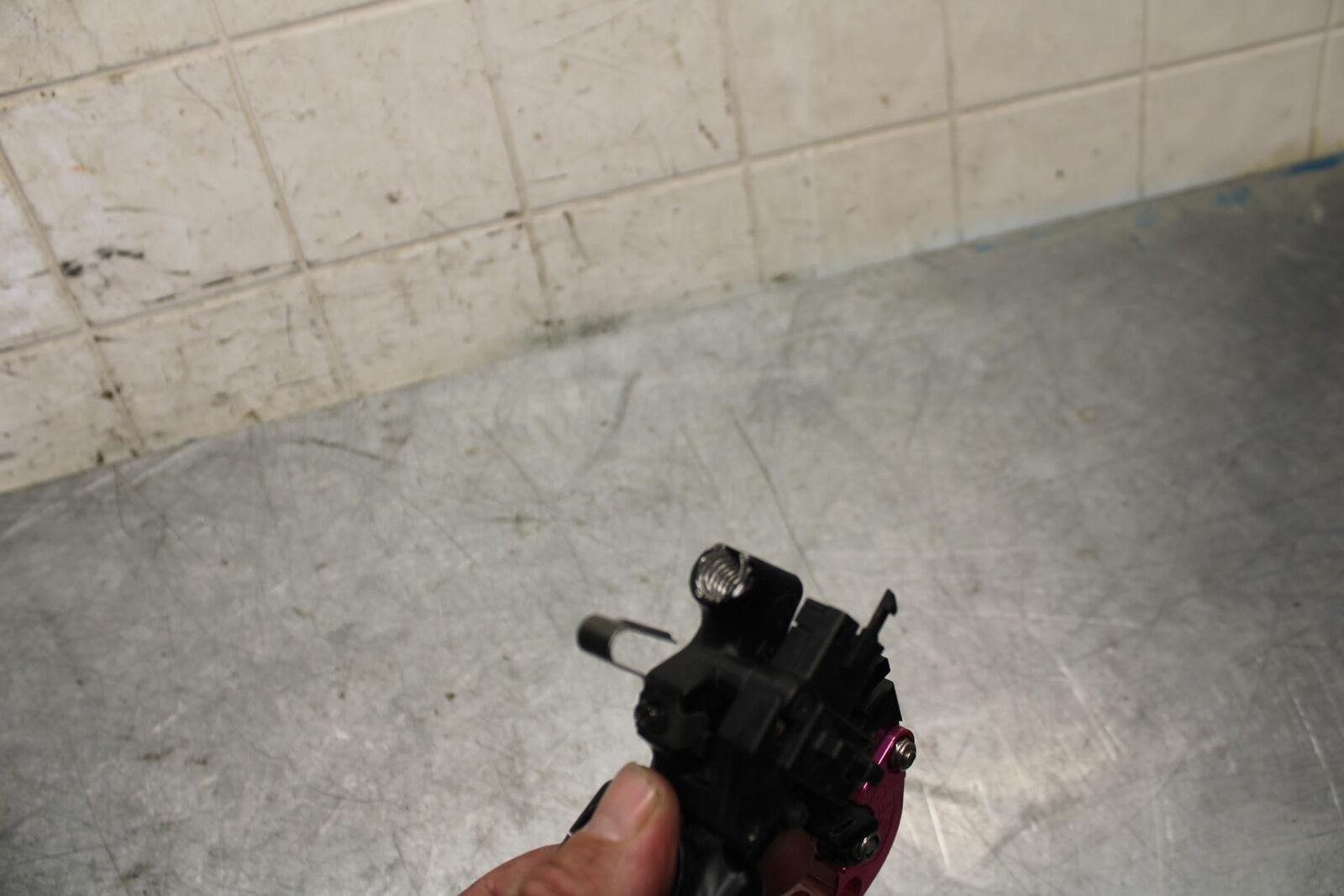 2008 Kawasaki Ninja ZX10R ZX1000E CLUTCH PERCH MOUNT WITH LEVER  BB524