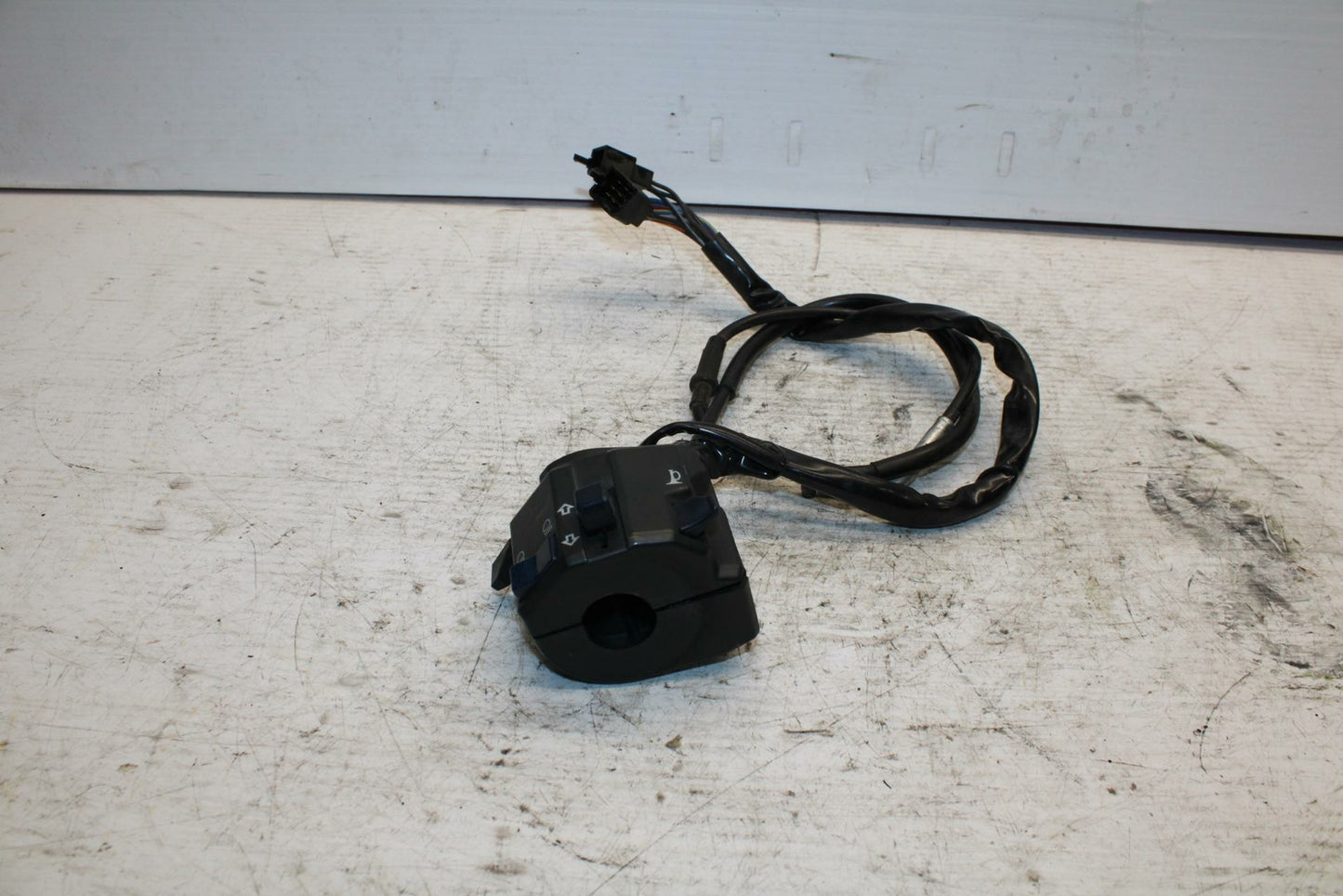 90-07 KAWASAKI ZZR 250 LEFT CLIP ON HANDLE HORN SIGNALS SWITCH SWITCHES BB298