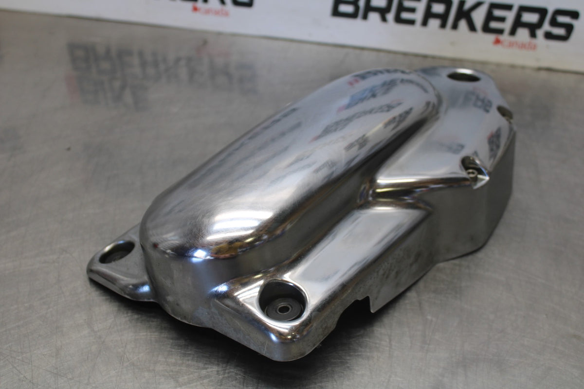 08 YAMAHA V STAR 1100 XVS1100AW CLASSIC ENGINE SIDE COVER PANEL BB916