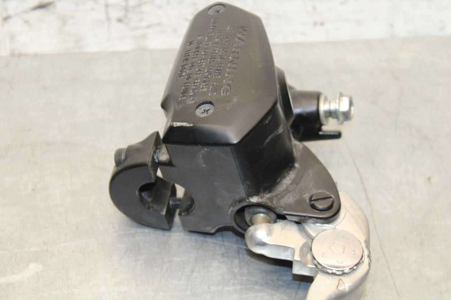 2014 Kawasaki Ninja 650 EX650E FRONT BRAKE MASTER CYLINDER w/ LEVER BB569