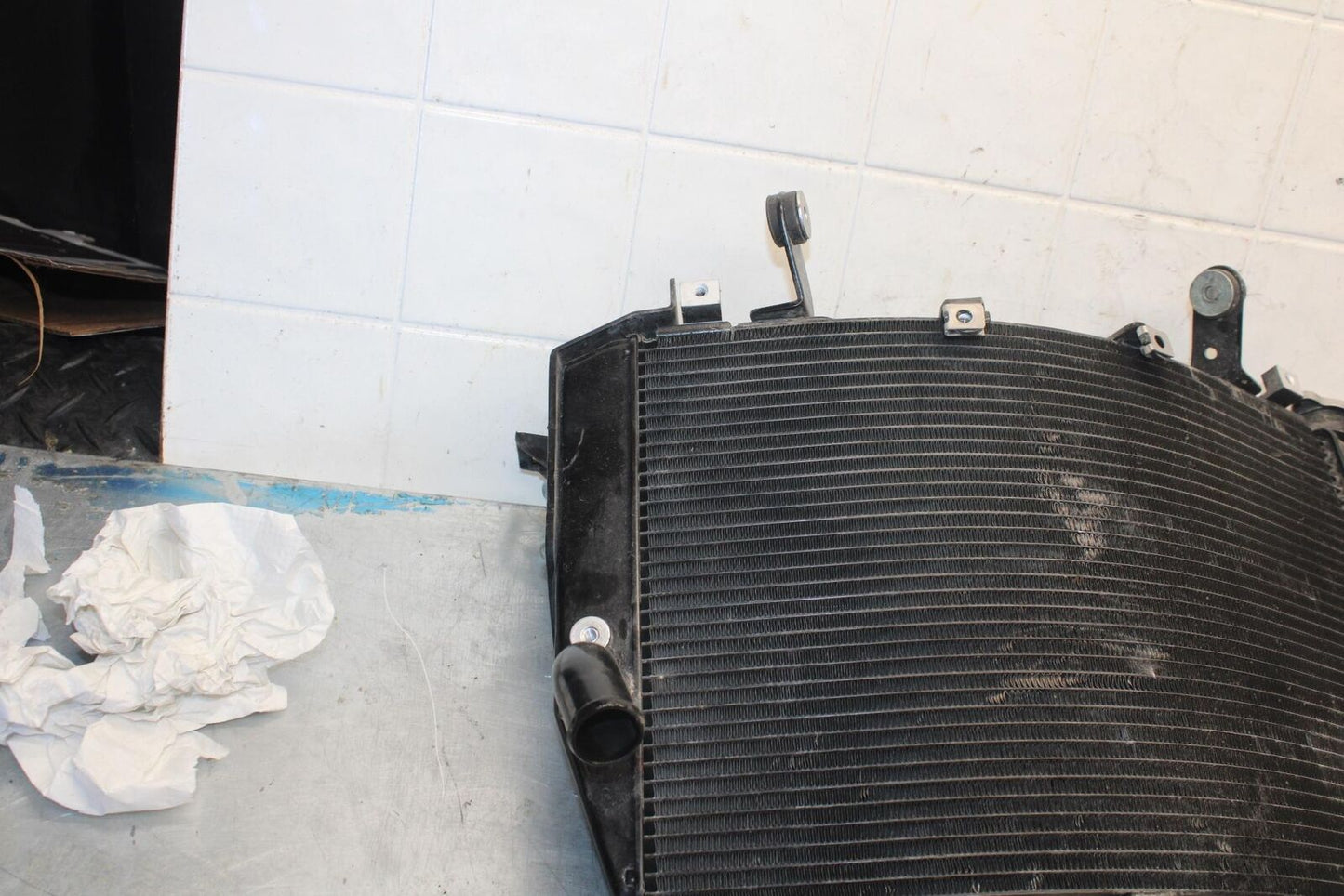 07-08 YAMAHA YZF R1 ENGINE RADIATOR MOTOR COOLER COOLING RADIATER BB425