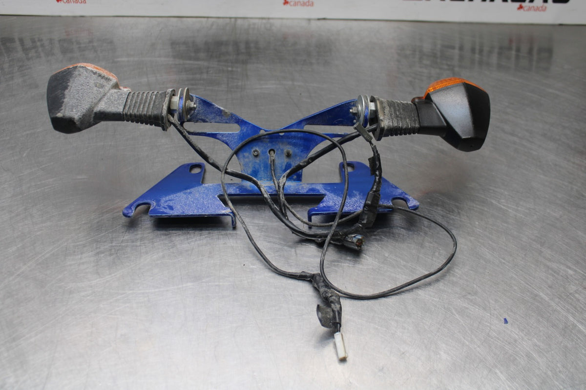 08 SUZUKI SV650 FENDER ELIMINATOR LICENSE PLATE BRACKET & LIGHTS BB846