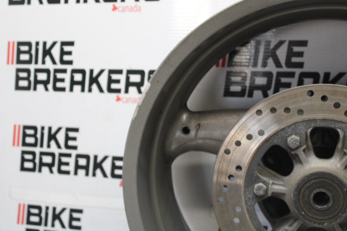 05 DUCATI SUPERSPORT 800 REAR WHEEL BACK RIM & ROTOR BB913