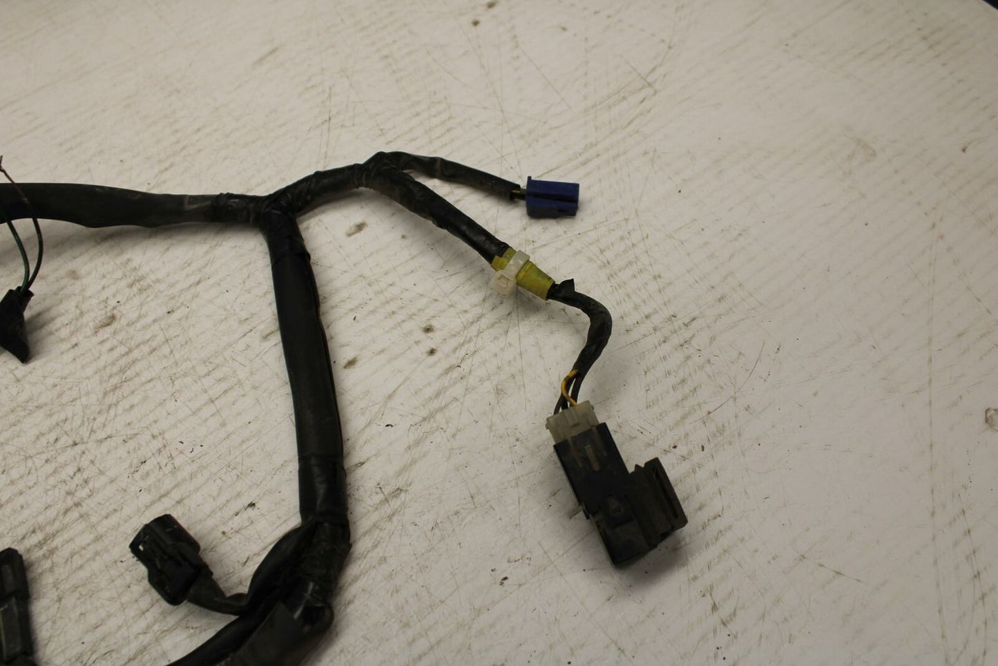 07 YAMAHA YZF R6 2c0 SPEEDO GAUGES WIRING HARNESS WIRE LOOM BB297
