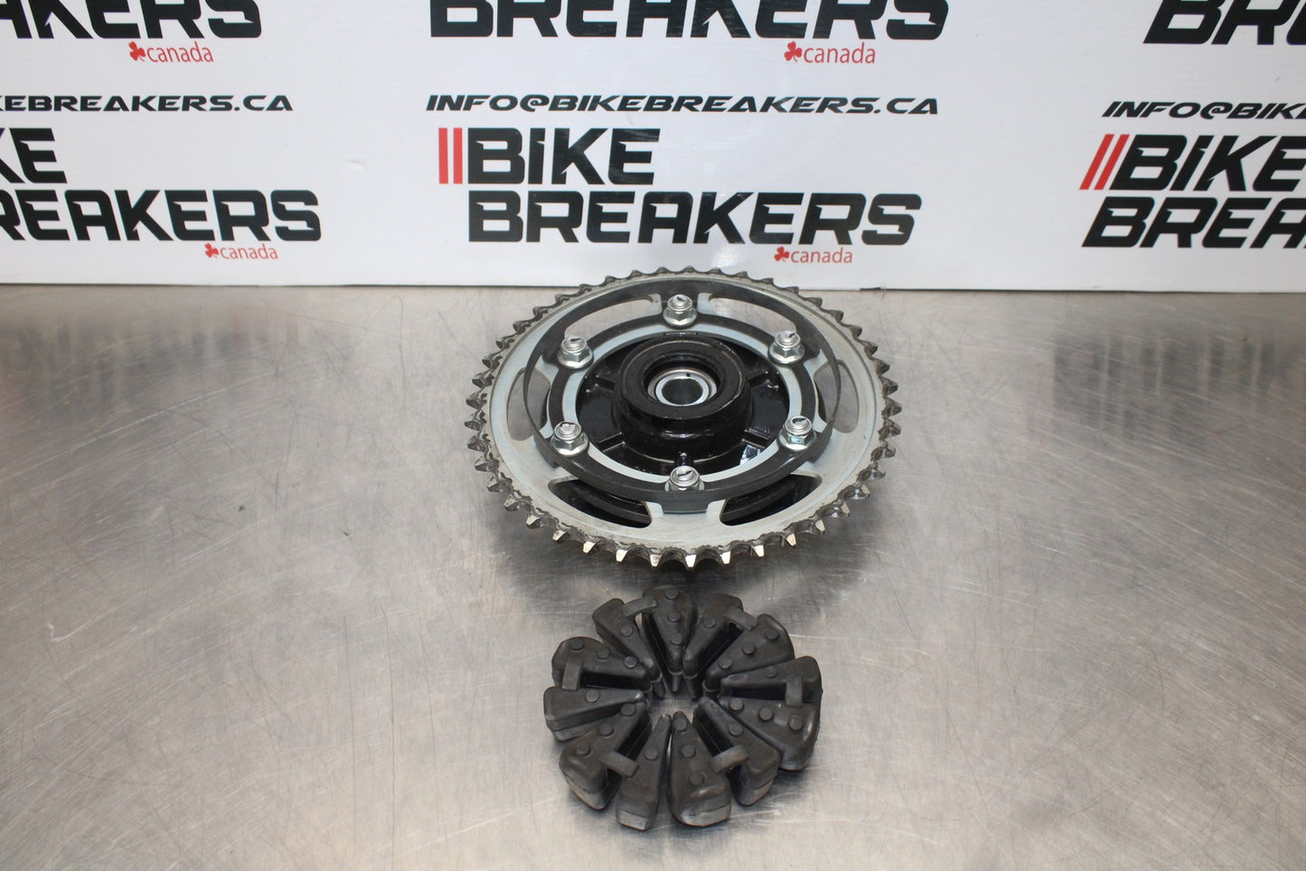 23-24 YAMAHA MT-07 REAR HUB & SHOCK DAMPERS CUSH ABSORBERS BB194