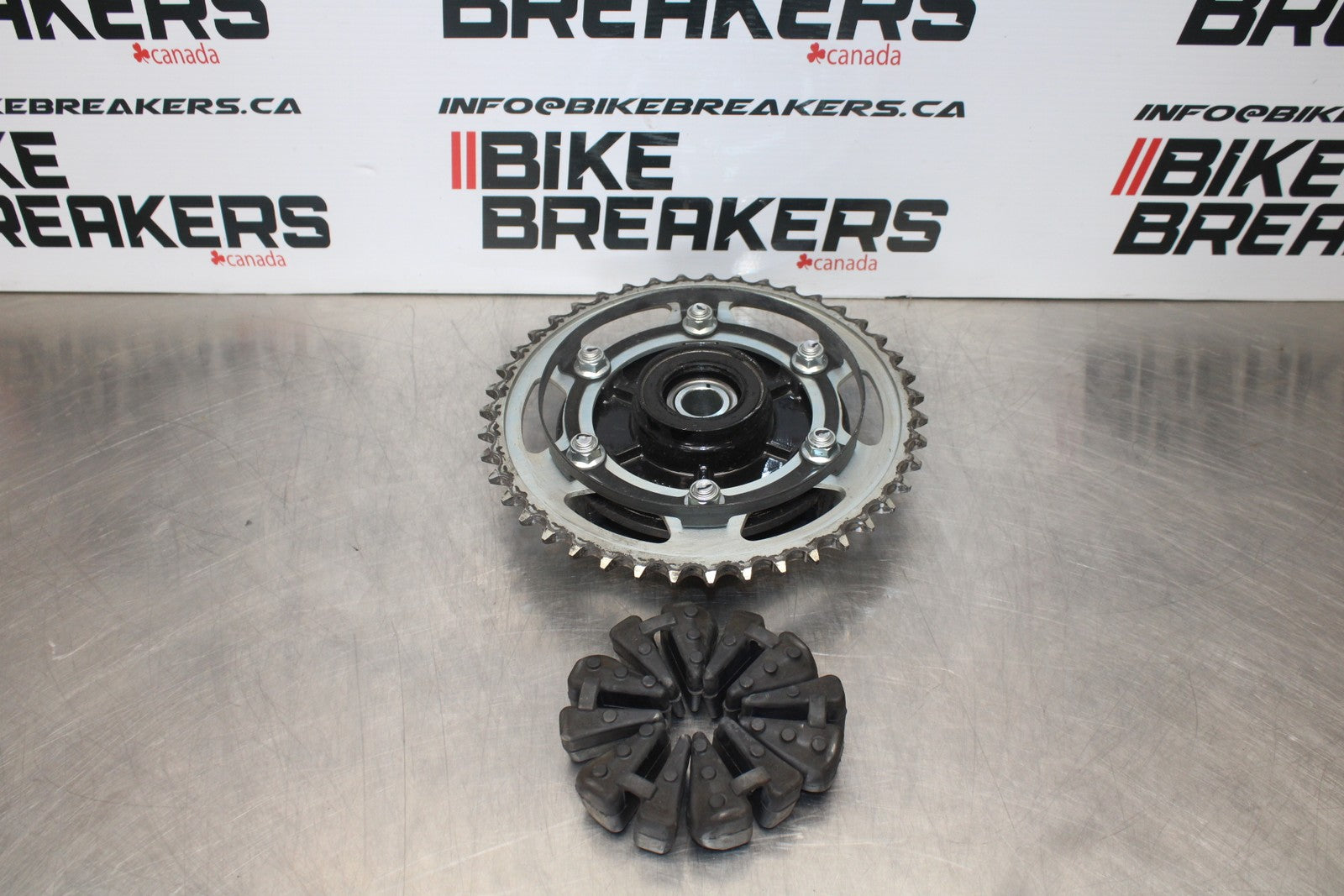 23-24 YAMAHA MT-07 REAR HUB & SHOCK DAMPERS CUSH ABSORBERS BB194